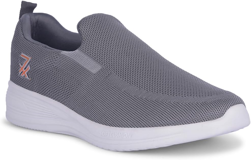 Liberty Non-Lacing Walking Shoes for Men with EVA Sole| Suitable for Jogging, Workout, Gym & Outdoor Activity |Lightweight & Comfortable Footbed | Sports Footwear