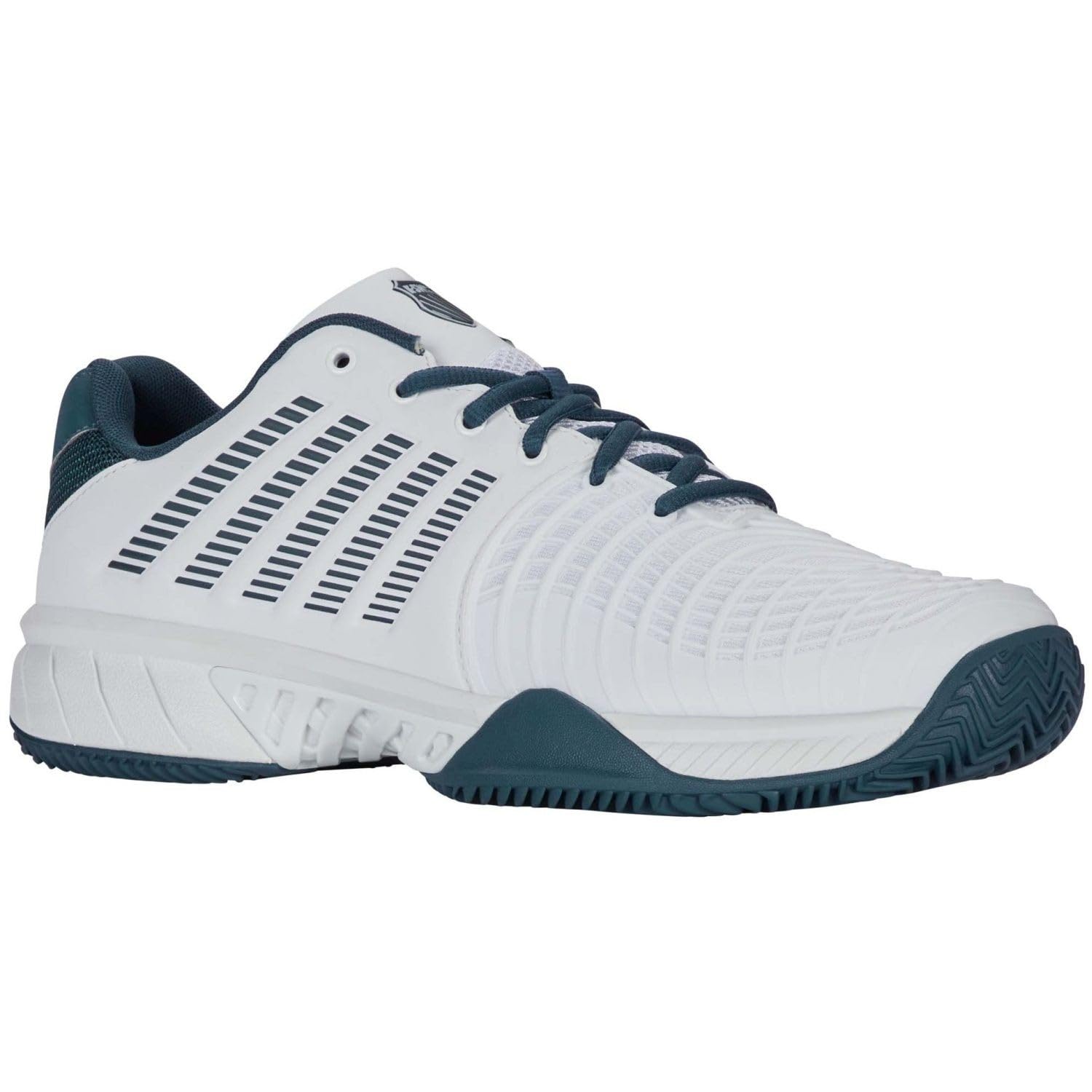 K-Swiss Scarpe da Tennis da Uomo Express Light 3, White Stargazer, 46 EU