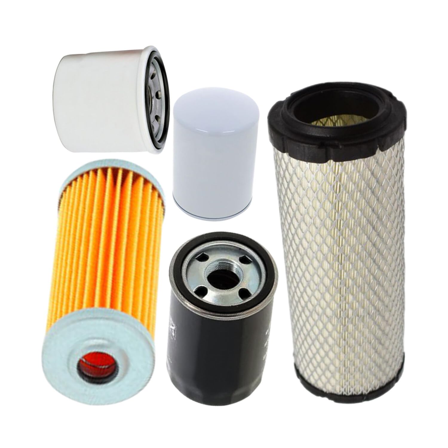 Kit de filtro de aceite y aire 1A8330-05110 198167-24900 SA424 compatible con tractor Yanmar SA221 SA324 SA424