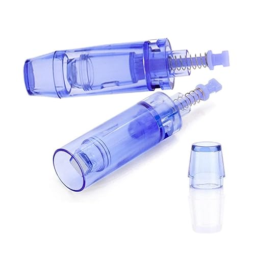 Med SPA Care 25 cartuchos de repuesto desechables de 0.000 in 0.010 in Aplicable para dispositivo de cuidado de la piel eléctrico Dr.pen Ultima