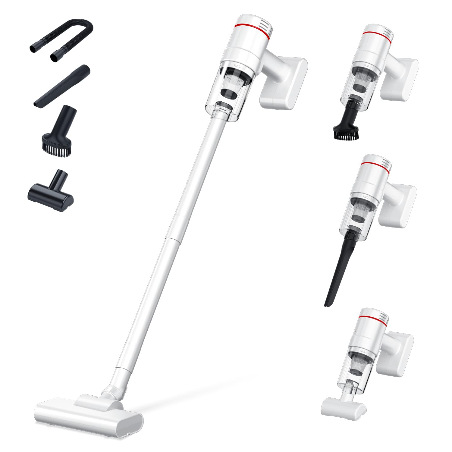 ✨新品・未使用✨掃除機 コードレス掃除機 2way超軽量 ハンディクリーナー Amazon | 掃除機 コードレス【2025進級版&15000pa 超強力吸引&超軽量