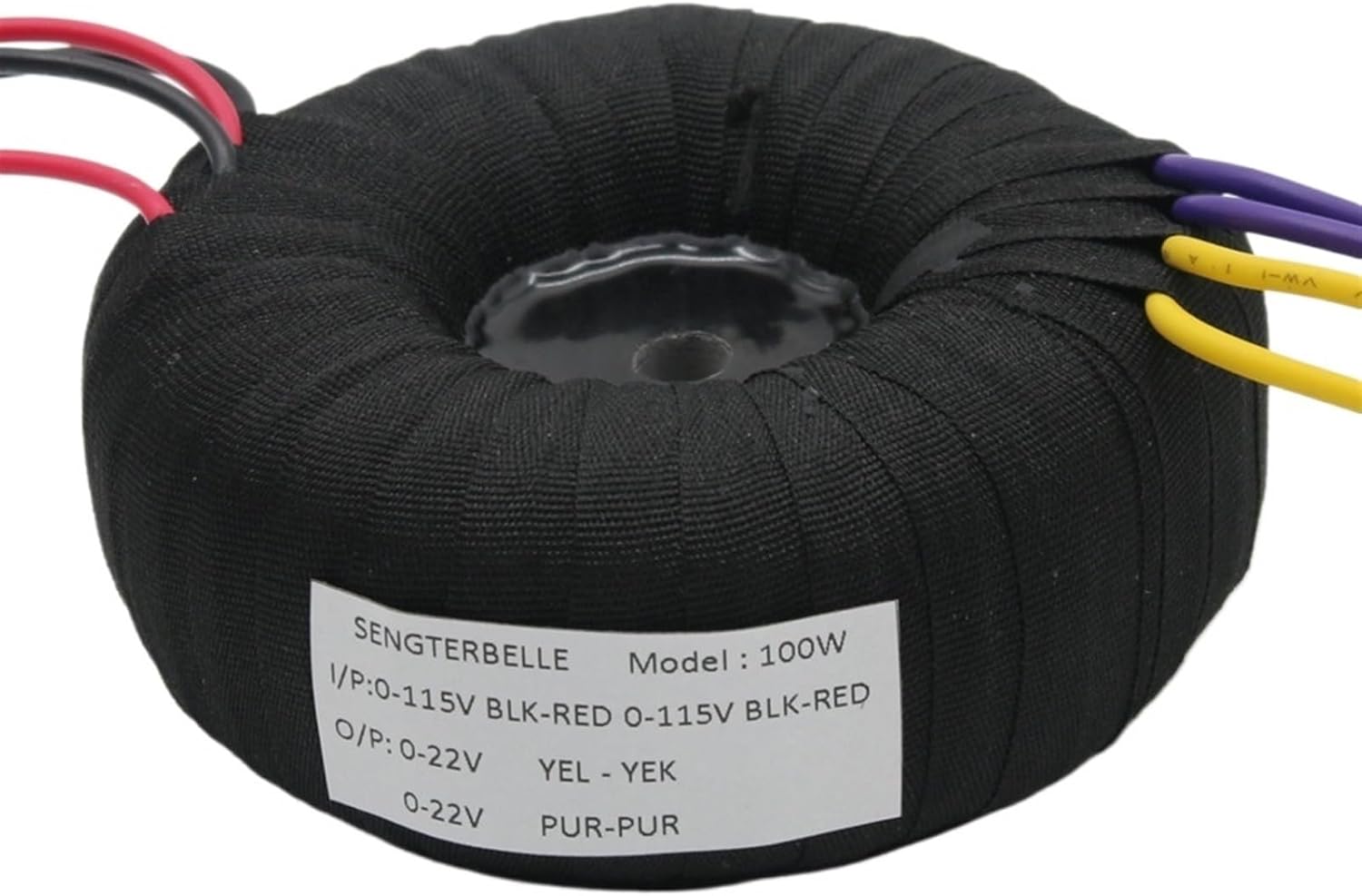 100W Black Cloth Toroidal AC22V*2 or AC26V*2 Audio Preamplifier Power Supply for NAIMHiFi Preamp(Type A)