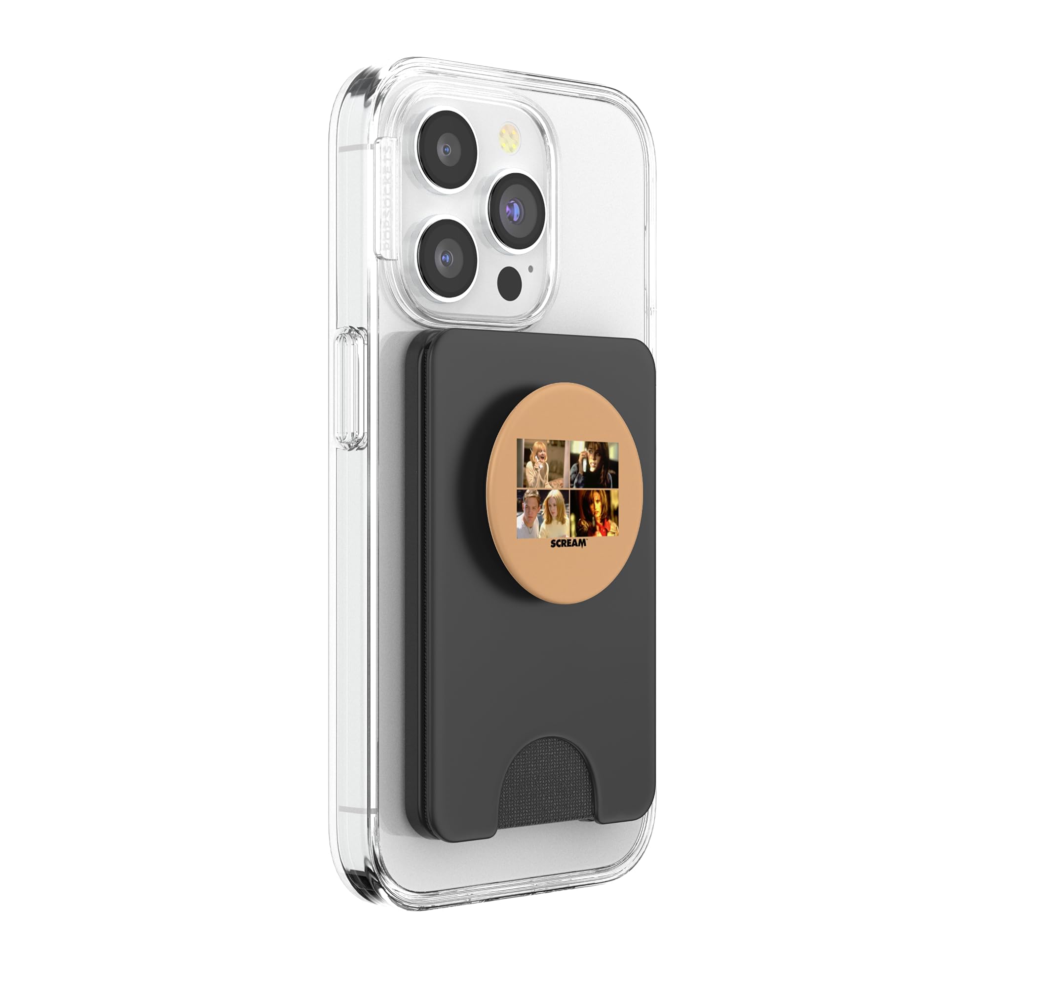 Scream Official Ghostface Classic Slasher - Película de Terror PopSockets PopWallet para MagSafe