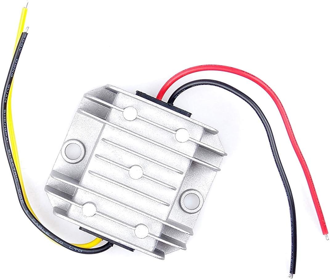 FGBOR DC-DC Buck Converter Step Down Voltage Regulator Module 24V 36V 48V to 12V Car Modified Power Supply 36W 3A Volt Transformer Input 15-55V