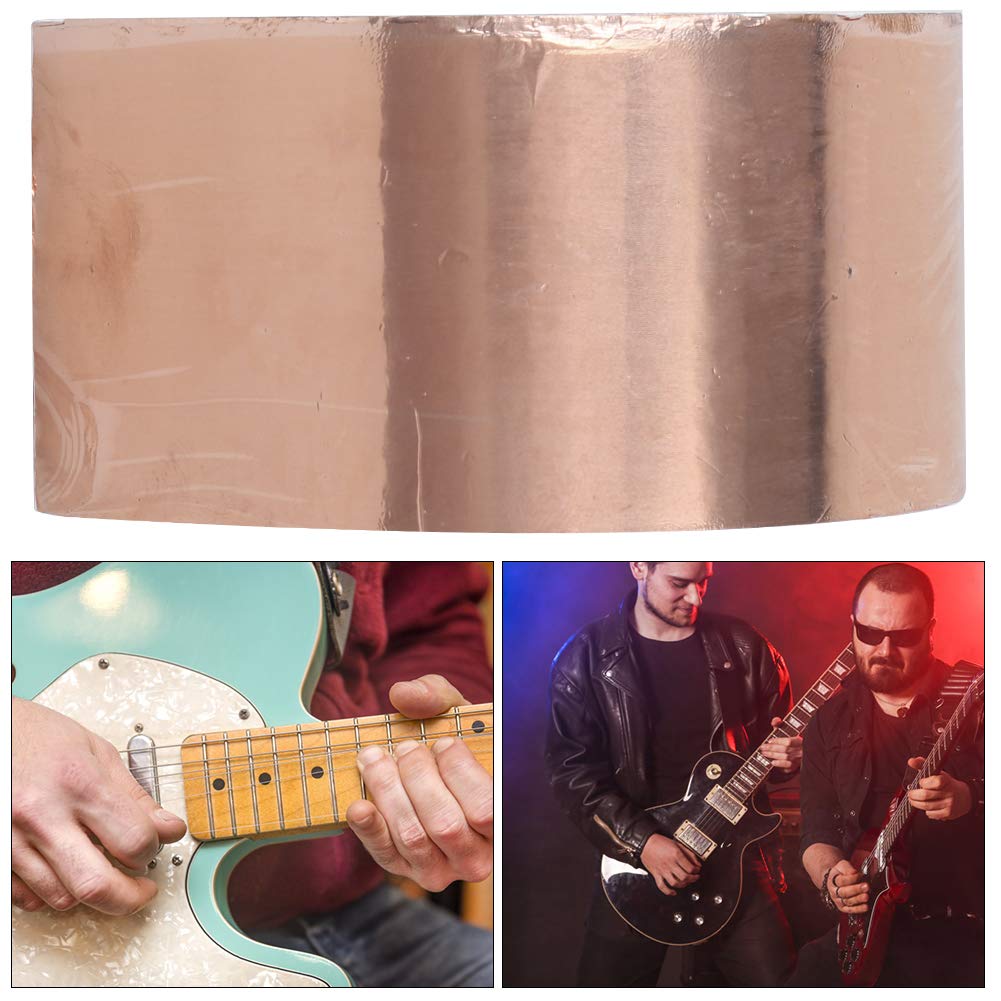 Taśma z folii miedzianej, ekranowanie jednoprzewodowe, przewodząca do gitary elektrycznej, ekranowanie EMI, 5 metrów, 10 metrów, 30 m (5 m), akcesoria do instrumentów muzycznych