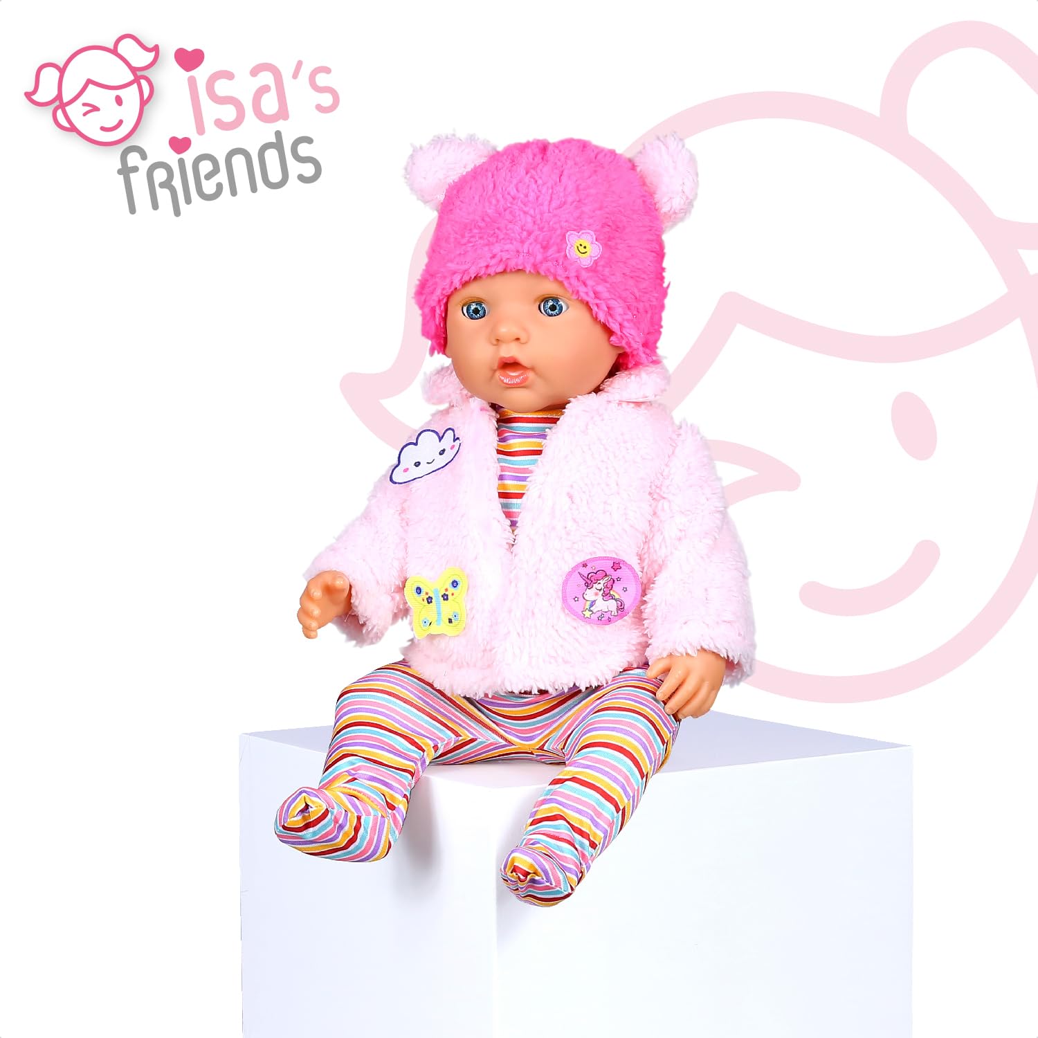 Isa's Friends Puppenkleidung | Kleider Für Puppen 38-43 Cm | Passend Für Baby Born & Annabell