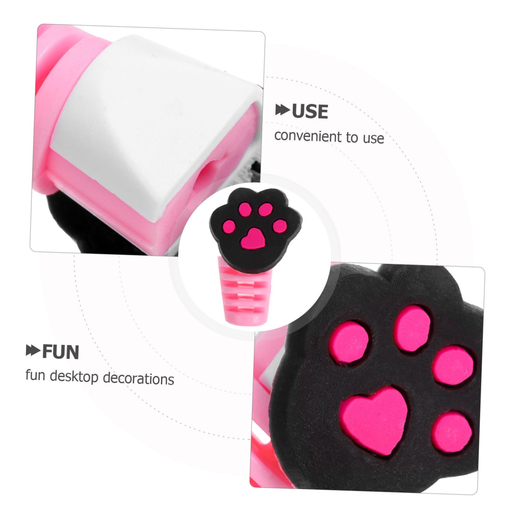 Hemobllo 10pcs Cartoon USB Cable Protector Fun USB Charger Saver Prevents Breaks Fits All Charging Cords for Home Office Use