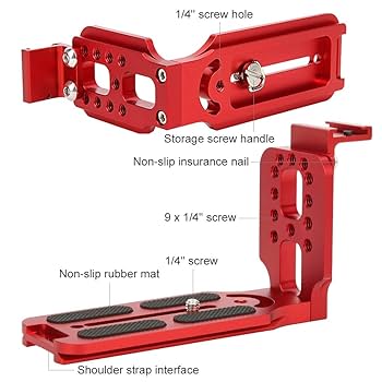 Amazon | L字型クイックリリースプレート ホットシューマウント