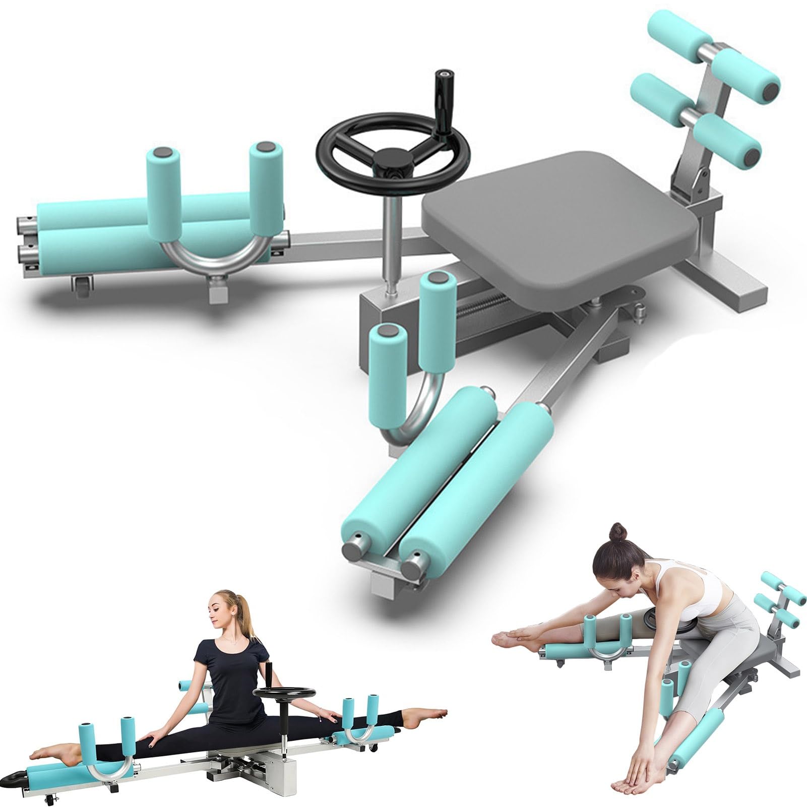 Leg Stretcher Machine for Splits, 0-210° Leg Stretching Flexibility Stretching Equipment 330lbs Heavy Duty Leg Trainer for Gymnastics, Fitness, Yoga, Dance
