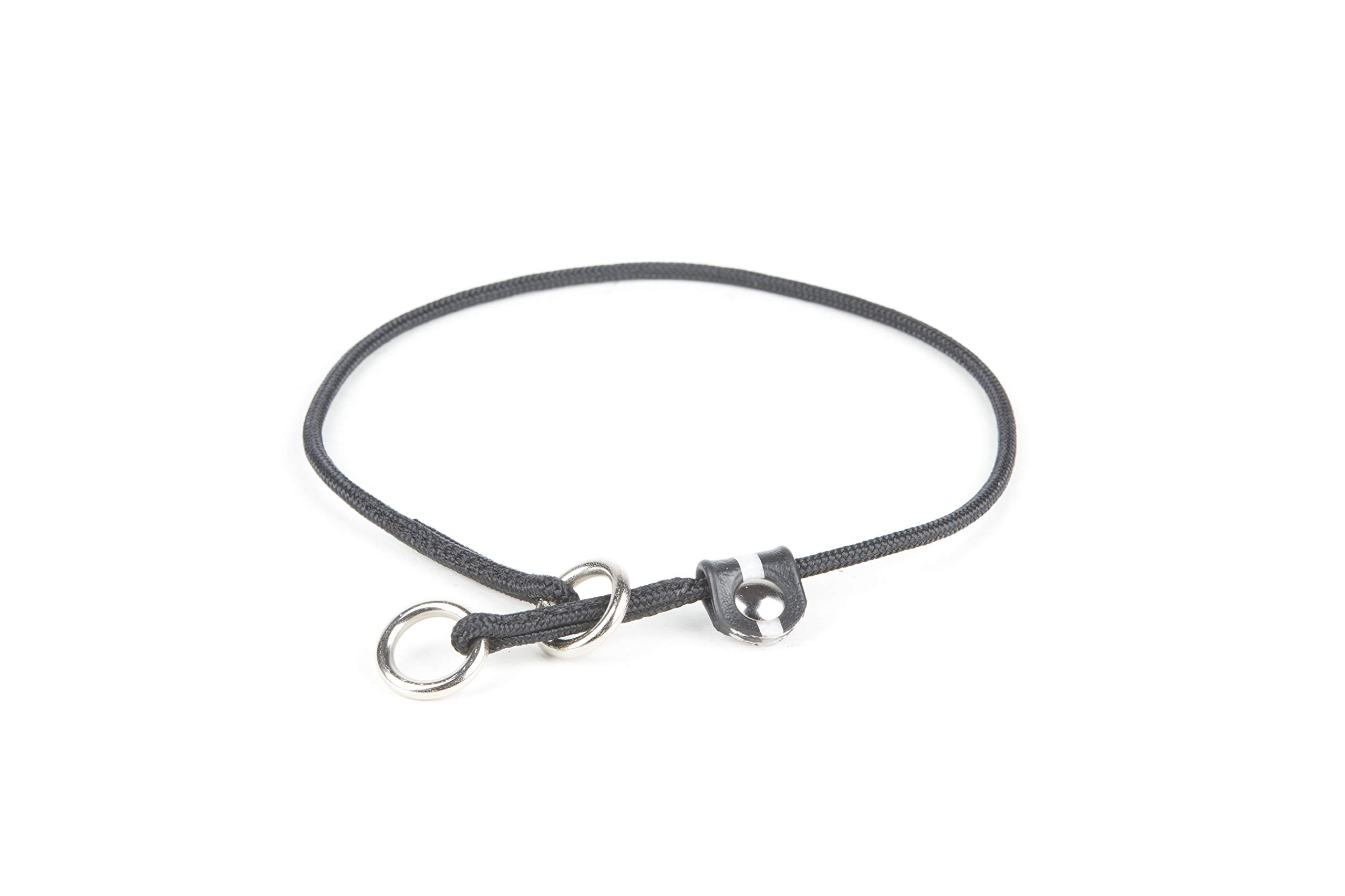 Julius-K9Contact Collar with Stop, Size: 3,5 mm x 35 cm, Black