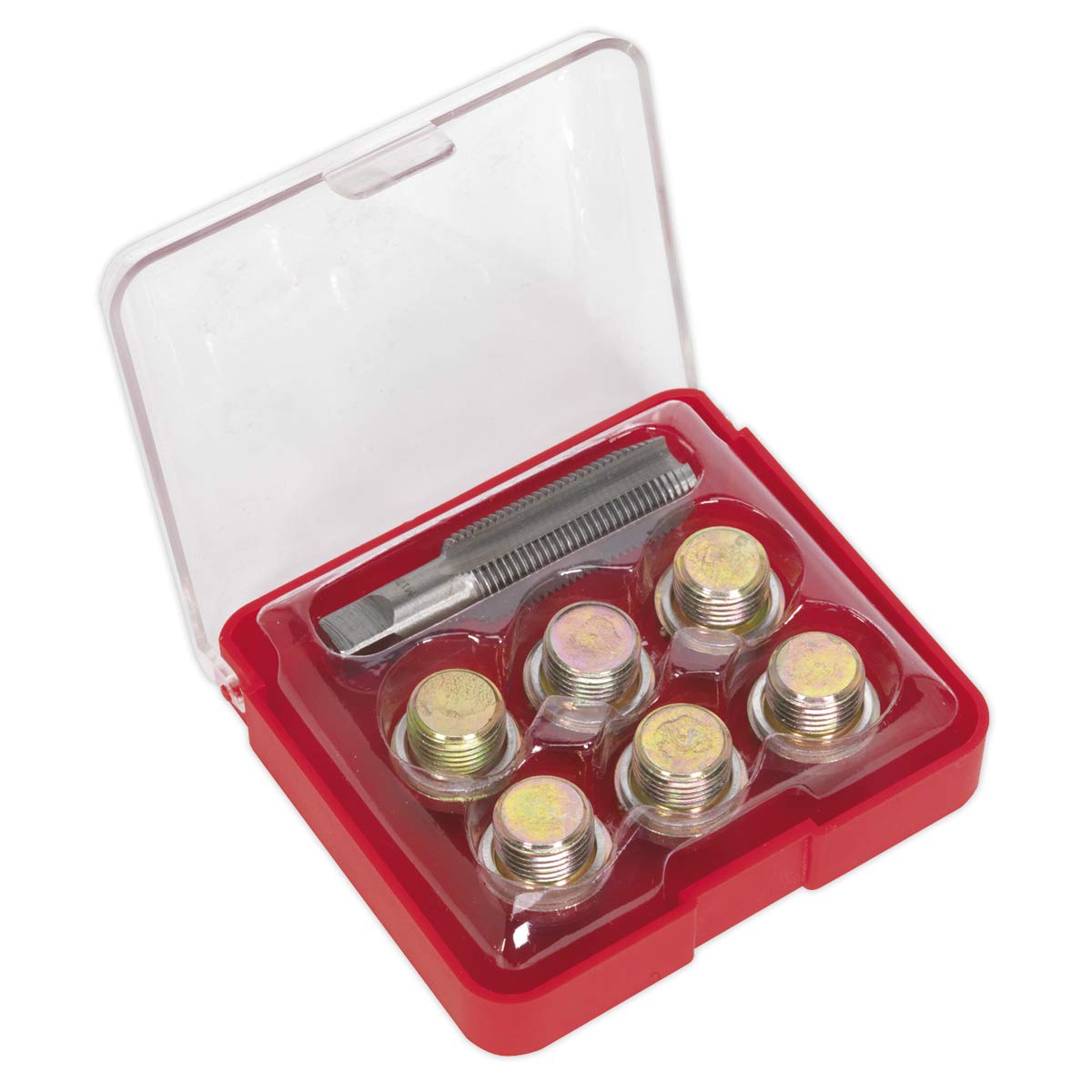 Sealey VS617 Oil Drain Plug Thread Repair Set - M17