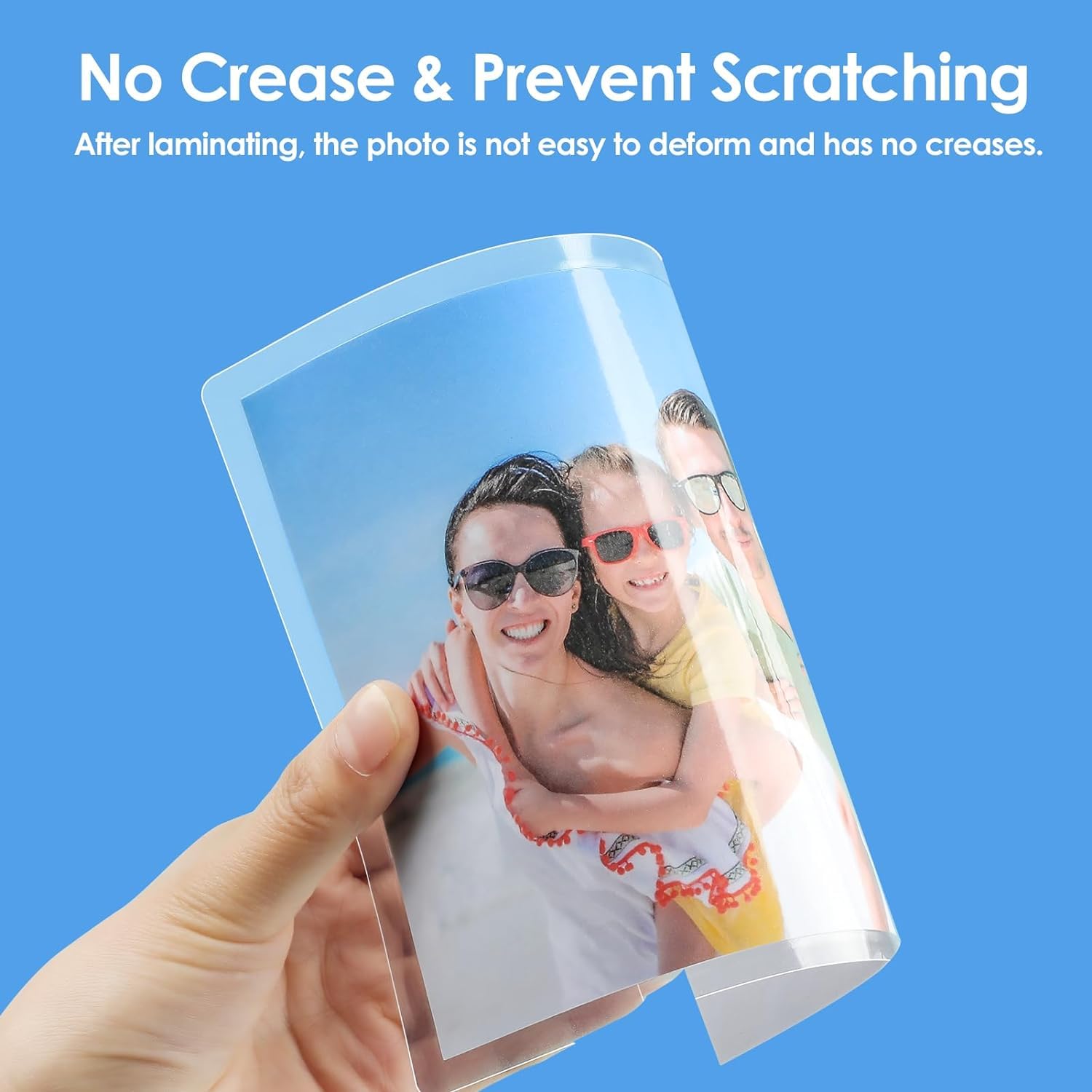 Self Laminating Pouches 5 Mil - Medium Photo Card Size (4-1/4 X 6-1/4) 100 Per Box Laminating Sheets 4x6 - View #3