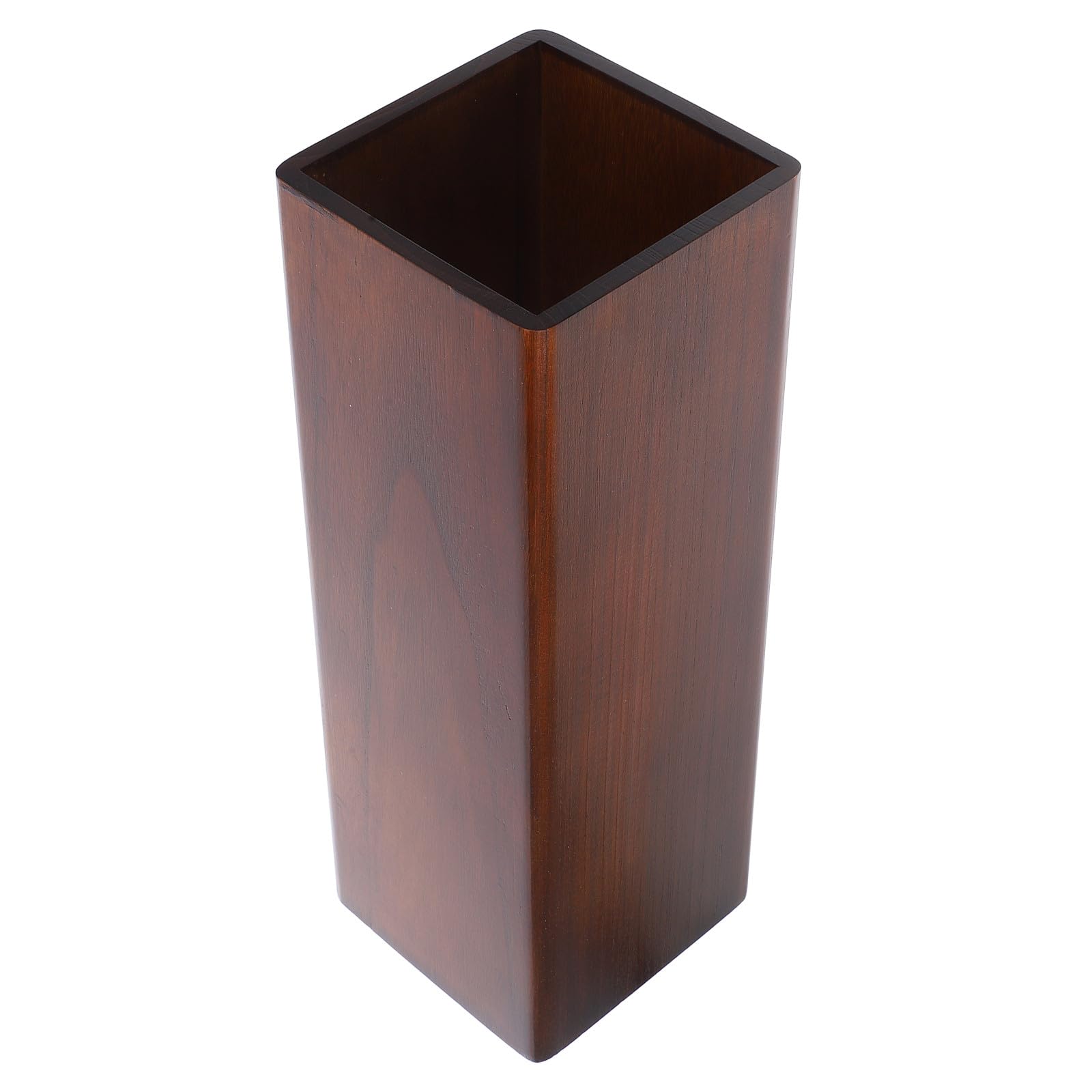 Support à parapluies en bois marron grand modèle pour maison et hôtel