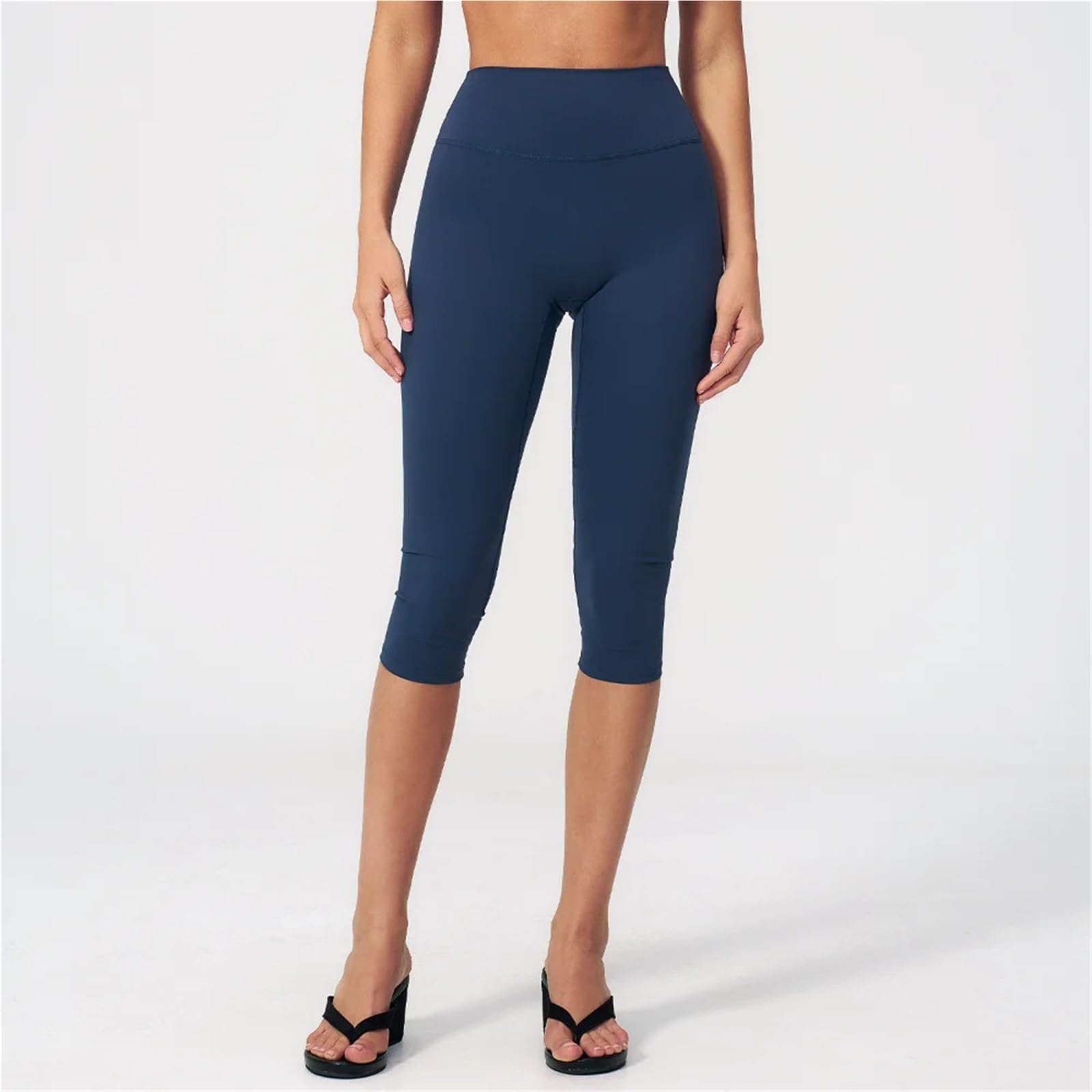 Mallas Piratas Mujer Pantalones De Yoga De Cintura Alta