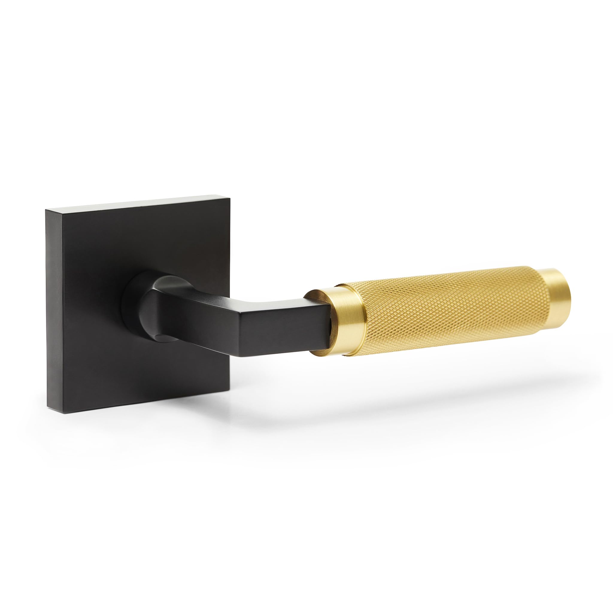 Explore Hardware Geneva Solid Brass Privacy Door Lever – Matte