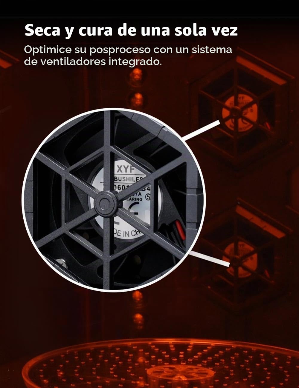 Phrozen Wash & Cure Kit | Estación Completa 2-en-1 de Limpieza y Curado | para Resina 3D con Capacidad de 8L y Lámpara UV