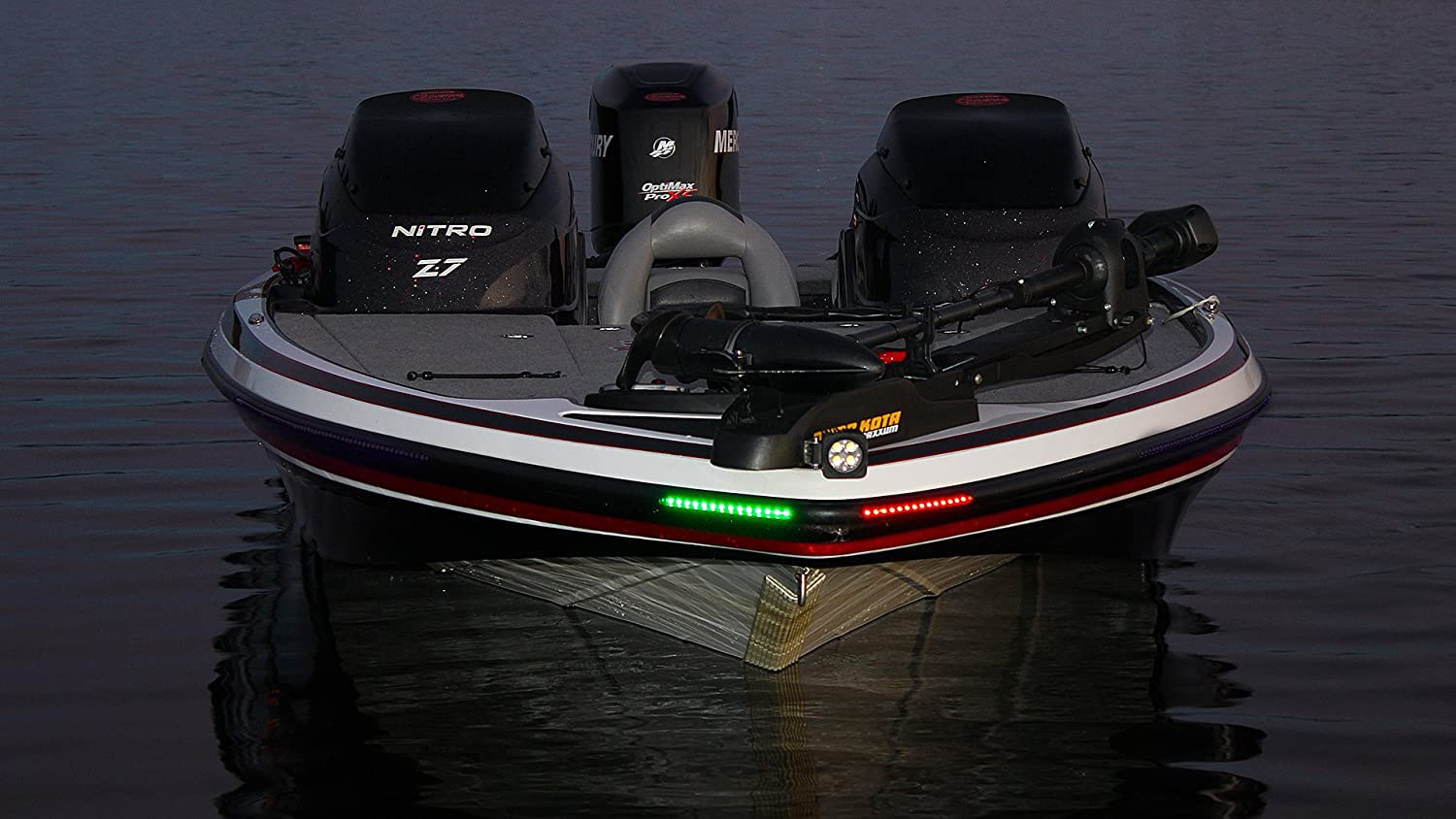 BLUEWATERLED Bow Lighting Kit - Red/Green