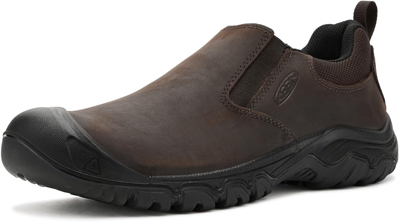KEEN Mens Targhee 4 Slip on Comfortable Casual Leather