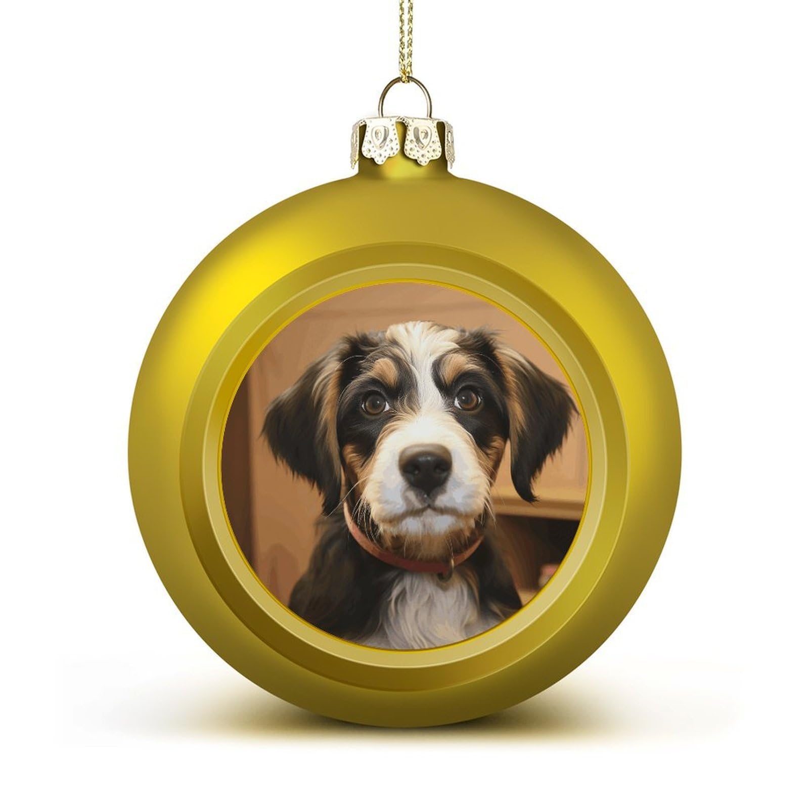 Décorations de sapin de Noël incassables pour fête de vacances et chiens