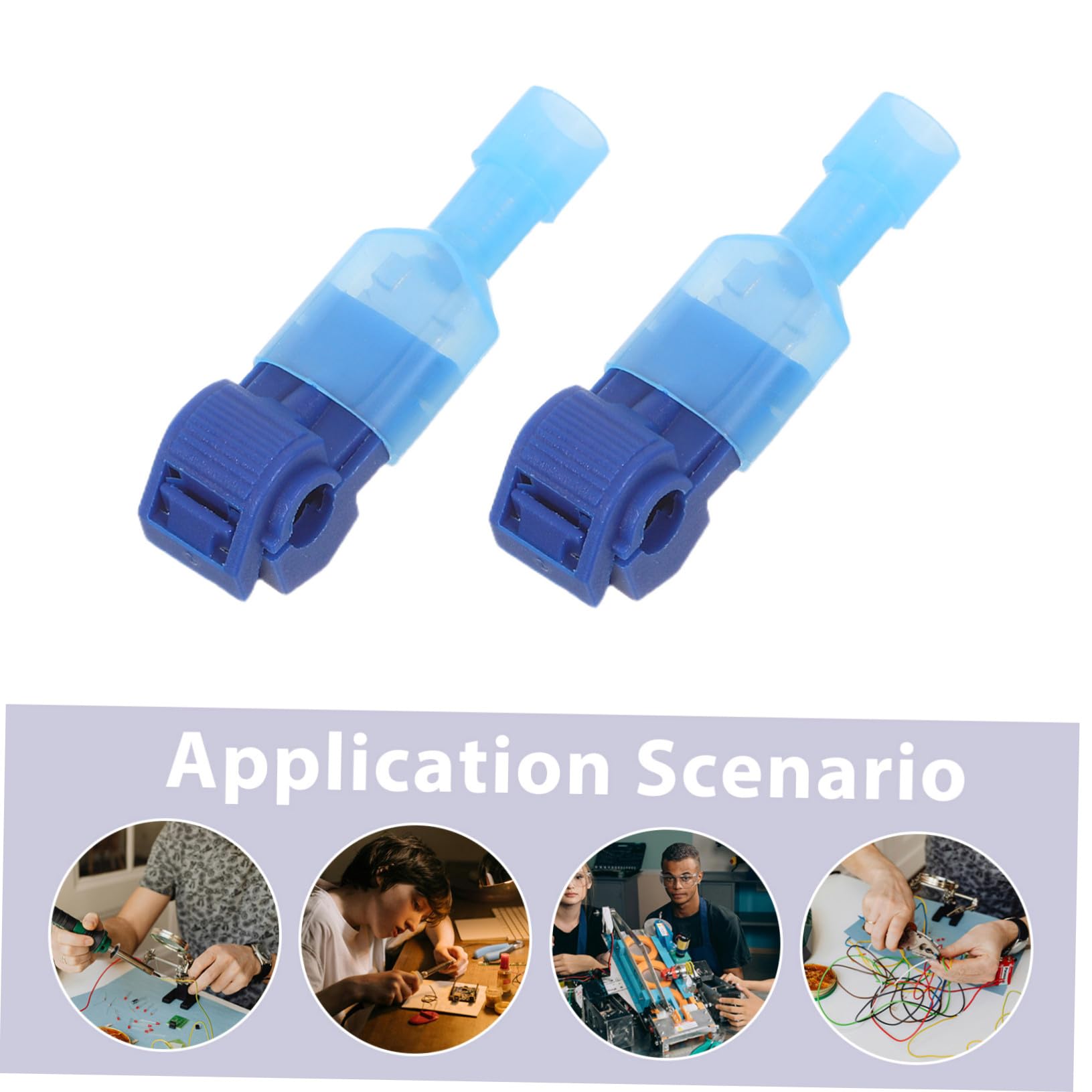 PRETYZOOM 240 Paires Connecteurs T Tap Connecteurs sans Dénudage de Raccordement Électriques pour Câbles avec Fils Flexibles Mm²