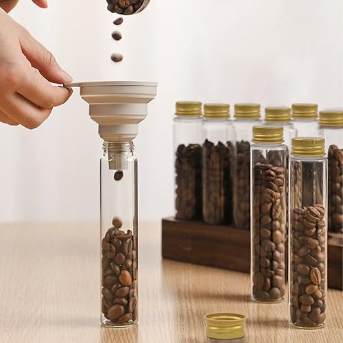 Miniatura 7 de Tubo de ensayo de plástico, paquete de 40 tubos de ensayo de plástico transparente, tubos de ensayo transparentes con tapa, tubos de plástico de