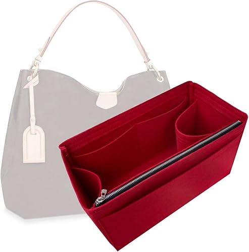 Purse Organizer for Graceful MM Organizer, Lv Graceful PM Organizer, Lv Graceful MM Purse Organizer, Handmade 2mm Premium Felt Snug Sturdy Gold