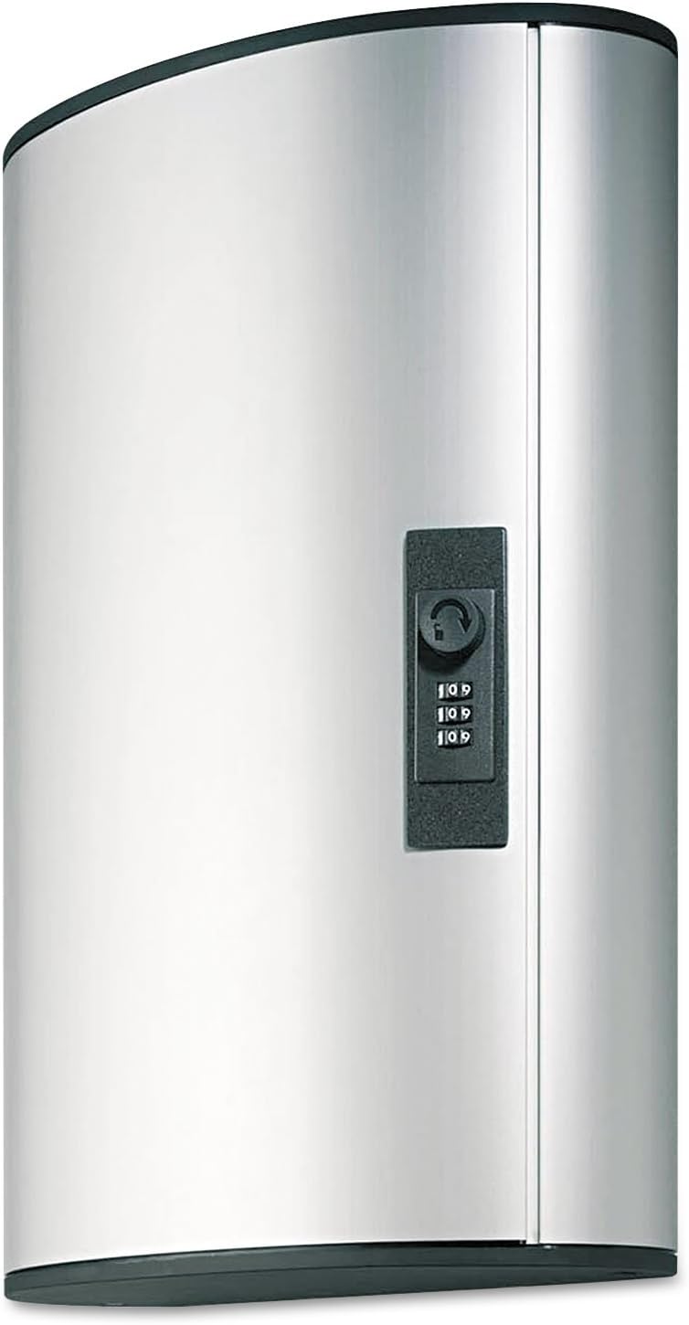 Durable Office Products Combination Lock Key Box, 11-7/8 by 4-3/4 by 15-3/4-Inch, 72 Key Tags