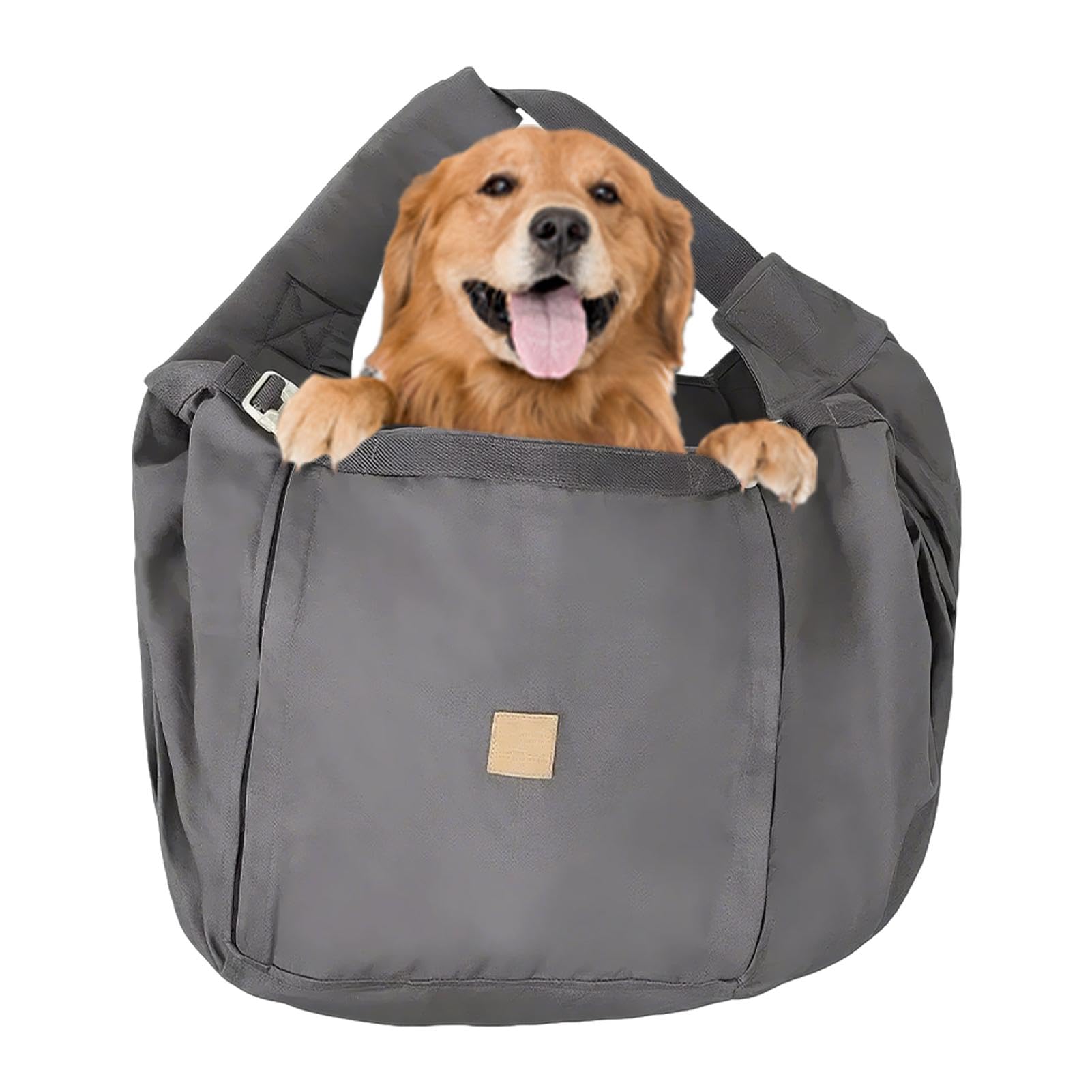 Sac de retenue pour chat anxieux et écharpe de transport soulageant le dos
