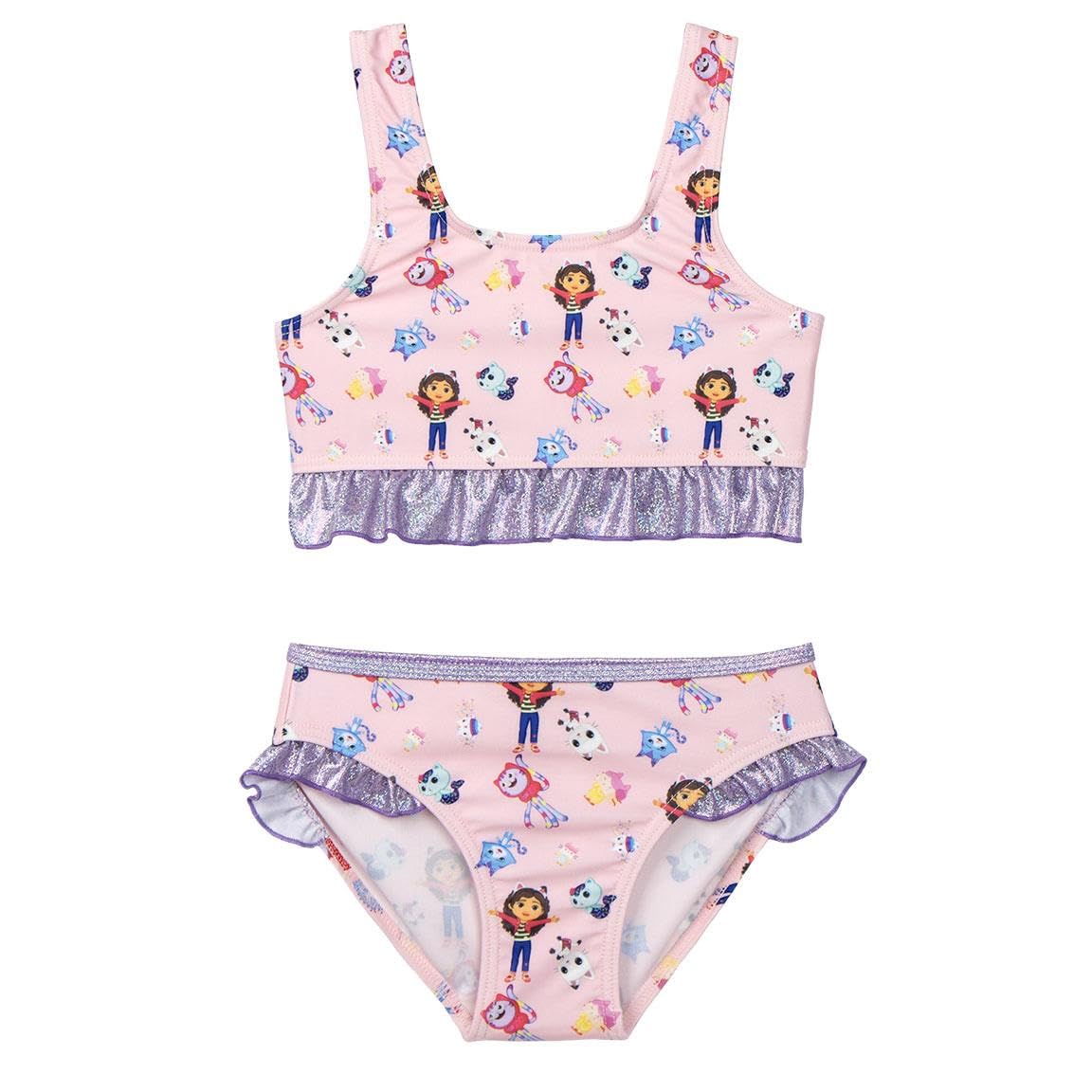 CERDÁ LIFE'S LITTLE MOMENTS Infantil de Gabby´s Dollhouse Bikini de Dos Piezas para bebés y niños pequeños