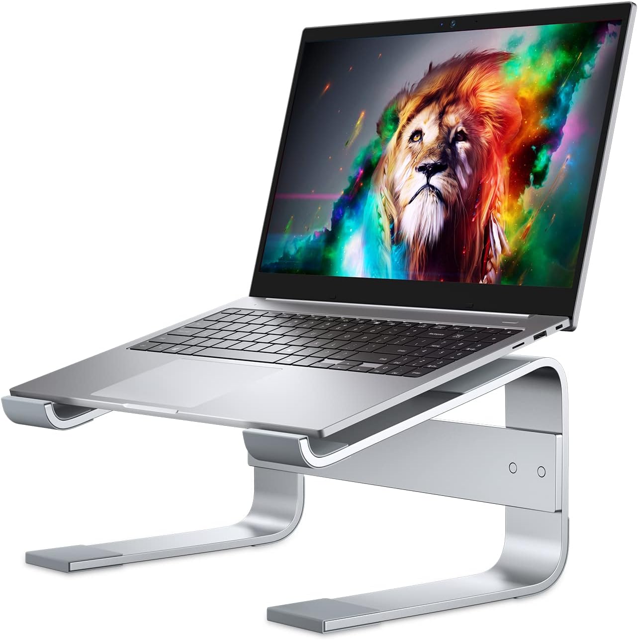 Soqool Laptop Ständer, Aluminium Laptop Stand mit Belüftung