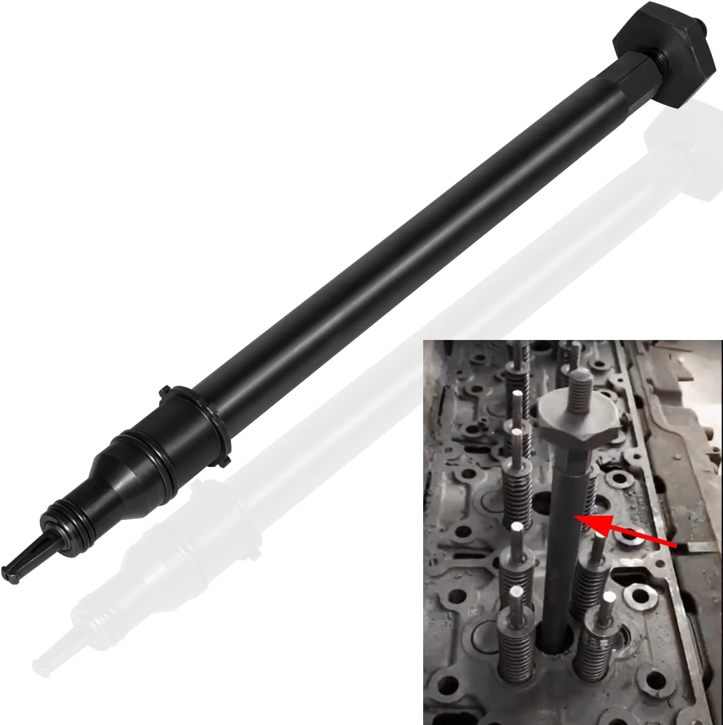 For Detroit Diesel DD13 DD15 DD16 Injector Cup Nozzle Tube Remover and Installer