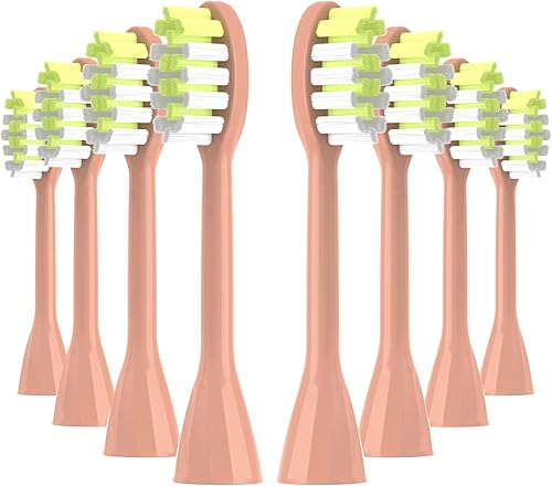 One Series Pisonicleara - Cabezales de cepillo de dientes de repuesto compatibles con sonicare Philips One Series BH102203 HY110002 HY1102 (8