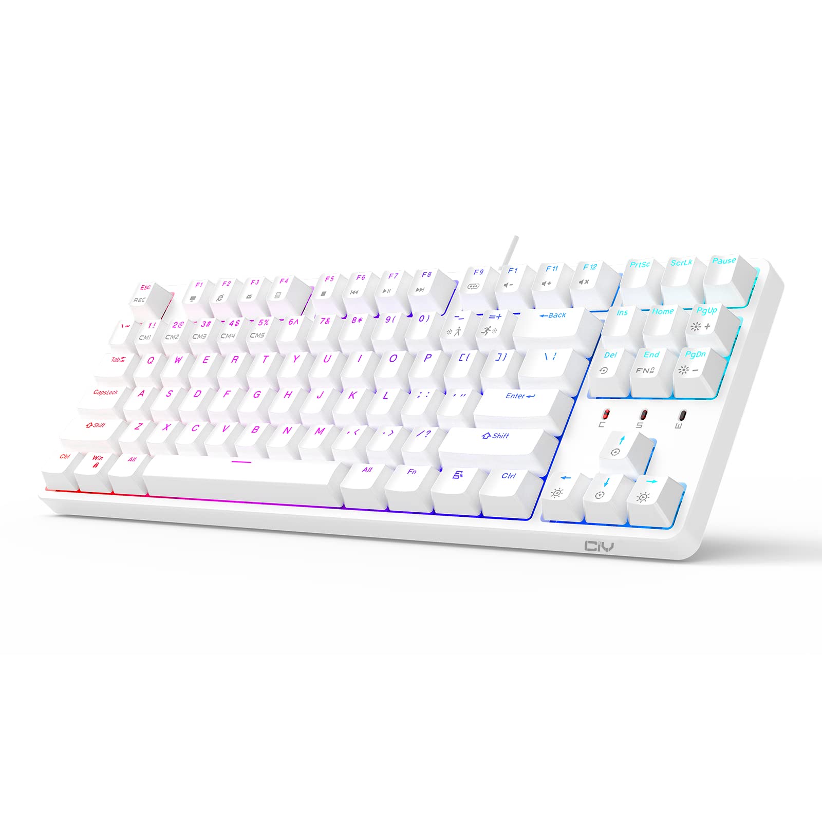 Buy CIY X77 HotSwappable Mechanical Keyboard/RGB Gaming Keyboard/USB C