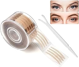 Aqify Eyelid Tape, Double Eyelid Stickers, Invisible Waterproof Eyelid Shifter With Fork Rod With 600Pcs For Different Style Make Up