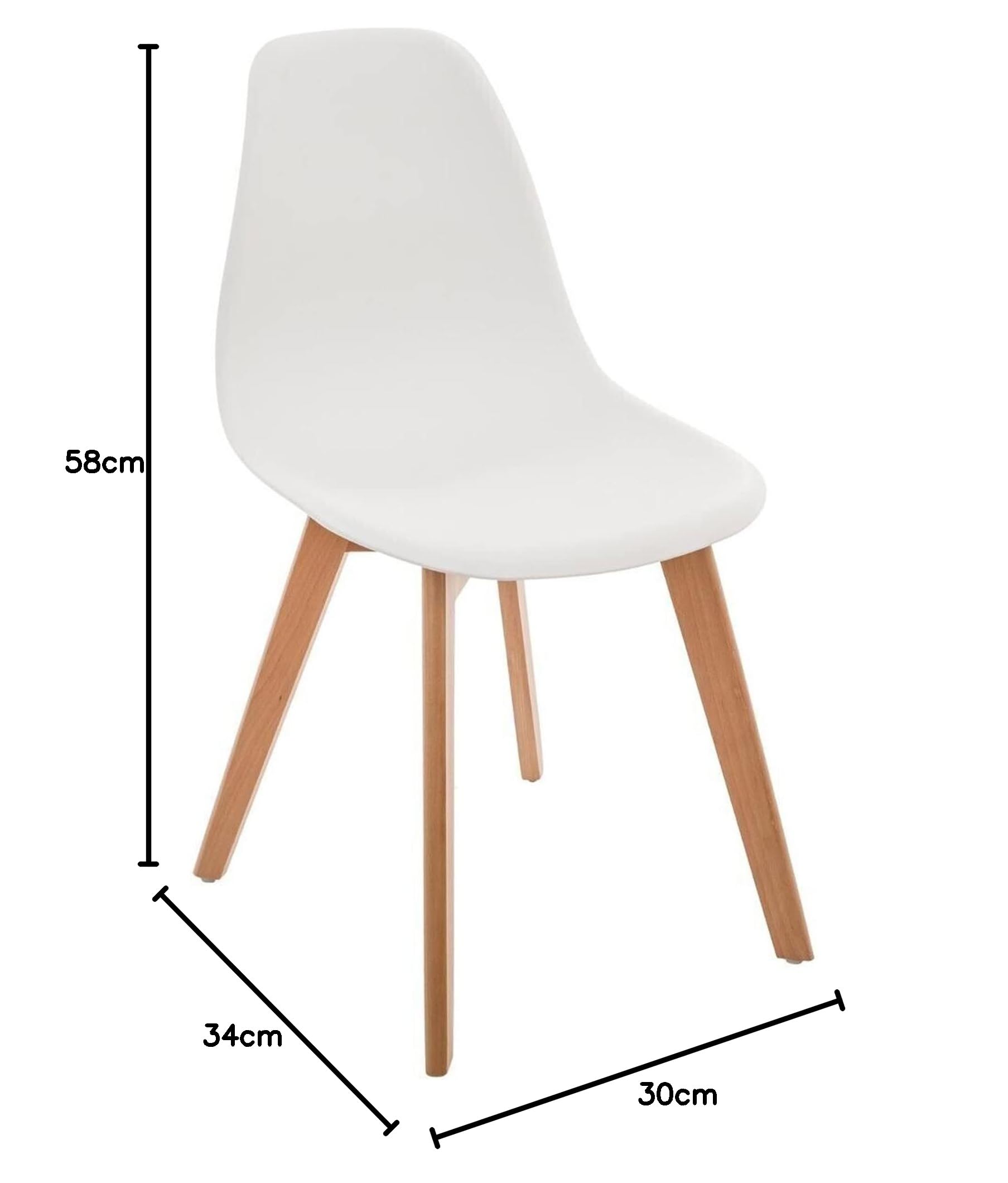 ATMOSPHERA CREATEUR D'INTERIEUR - Sedia taho 44cm ATMOSPHERA CREATEUR D'INTERIEUR - Sedia taho 44cm