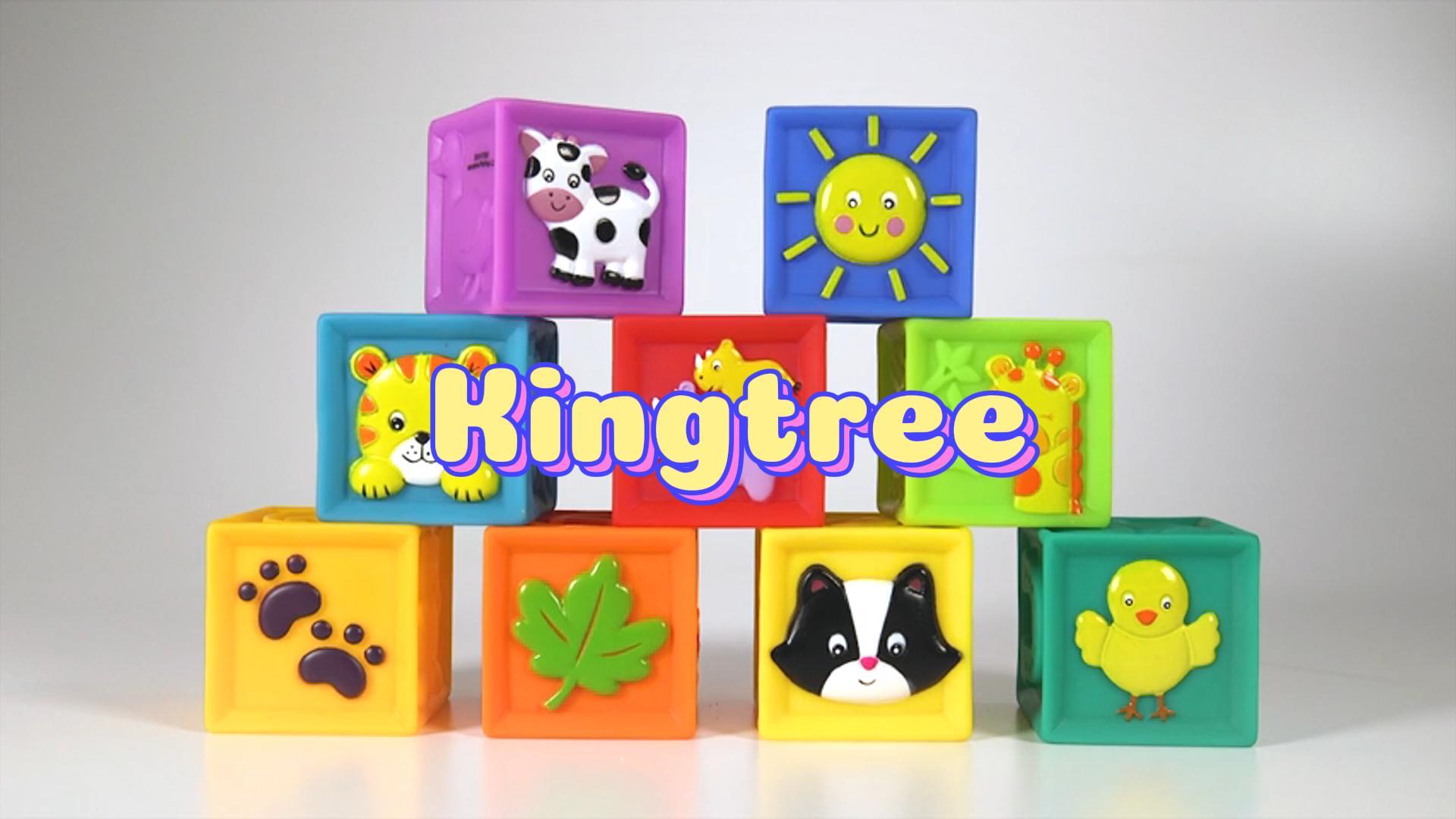 Mini Tudou 12 Blocs De Construction Souples – Jouet Bébé En Silicone, Dentition, Animaux, Chiffres, Formes, Dès 6 Mois