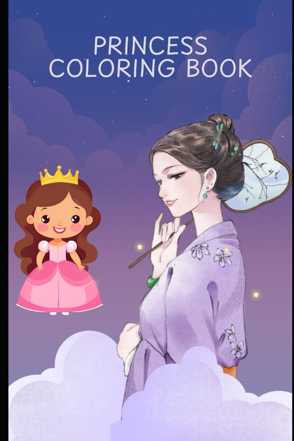 Princess Coloring Book: A Magical World of Princesses for Hours of Creative Fun