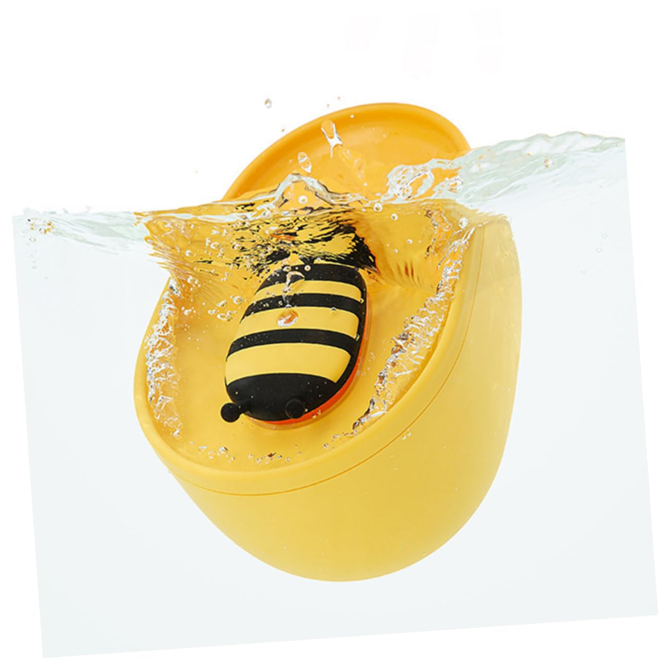 Mipcase Distributore d Acqua per Gatti Abbeveratoio Automatico per Animali Domestici Capacità Ciotola d Acqua Risparmio Energetico Design Forma di Ape da Cartone Animato