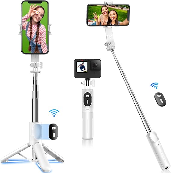 Selfie Stick Mini, Stable ModelSmartphone Stand Tripod for Smartphone and Digital Camera Use, jidori stick iPhone & Android Compatible, jidoribou Smartphone Tripod Compact with Remote Control