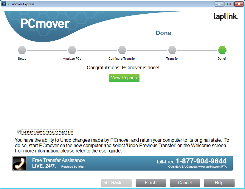 Laplink PCmover Express 10 (Nutzung für 1 PC) [Download]