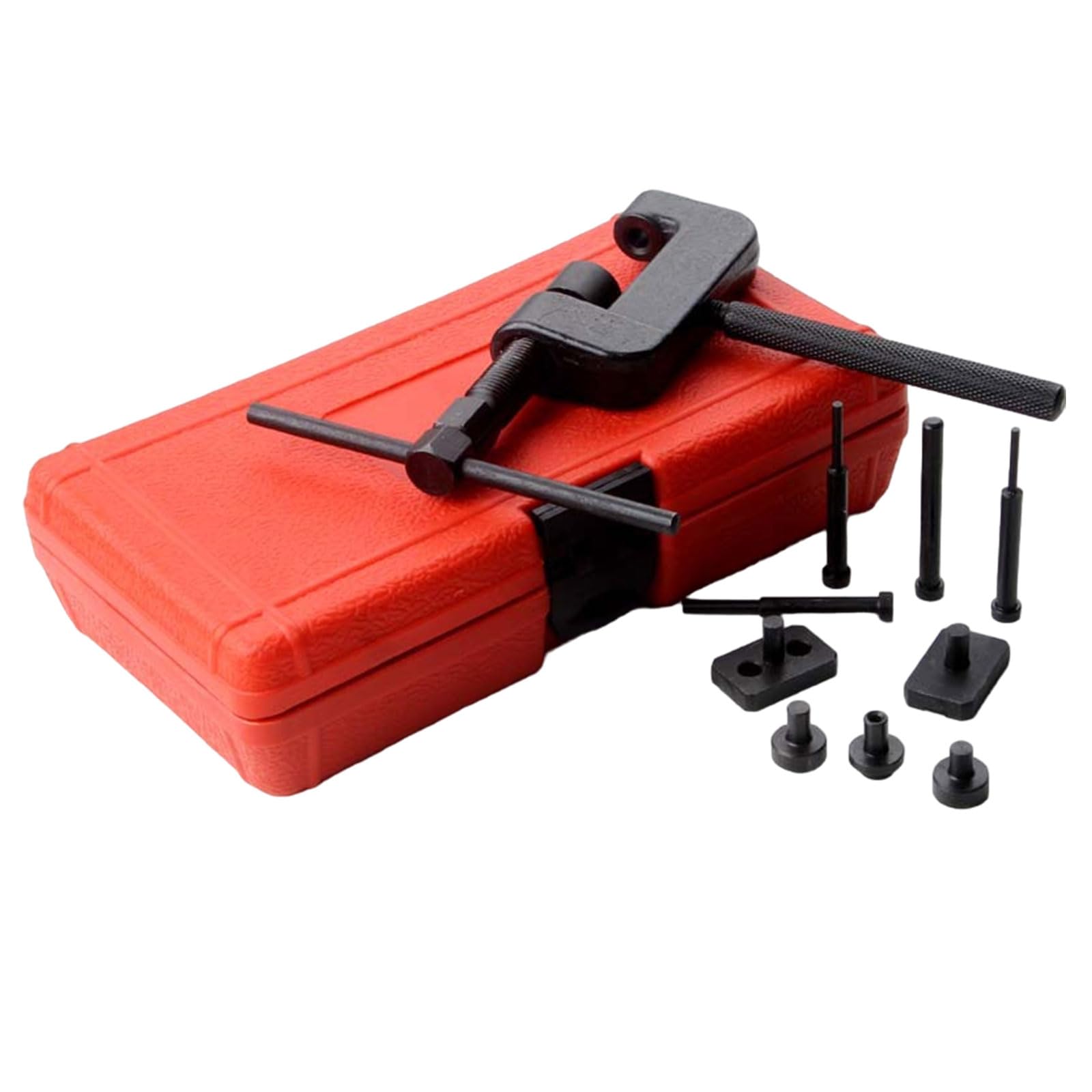 Motorcycle Chain Breaker Breaker Splitter Link Riveter Riveting Repair Tool Set Kits for Motorcycle Bike Bicycles Repair