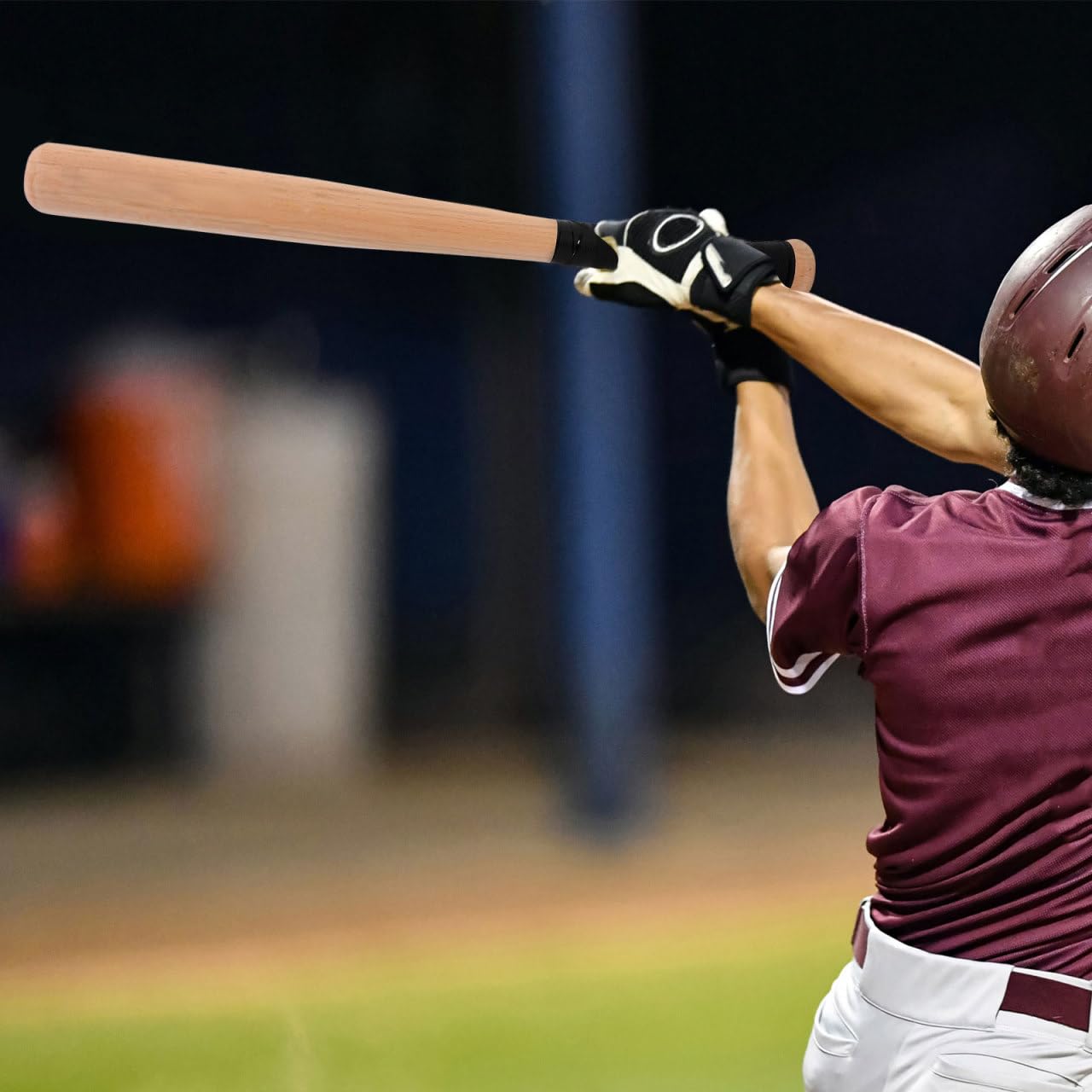 VANZACK Mazza da baseball in legno massiccio 54 cm per bambini adolescenti e adulti, ideale per allenamento e competizioni sportive