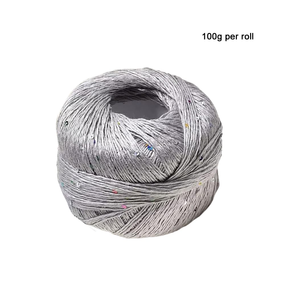 Amazon.com: Glittery Knitting Yarn, Sparkle Yarn, Shiny