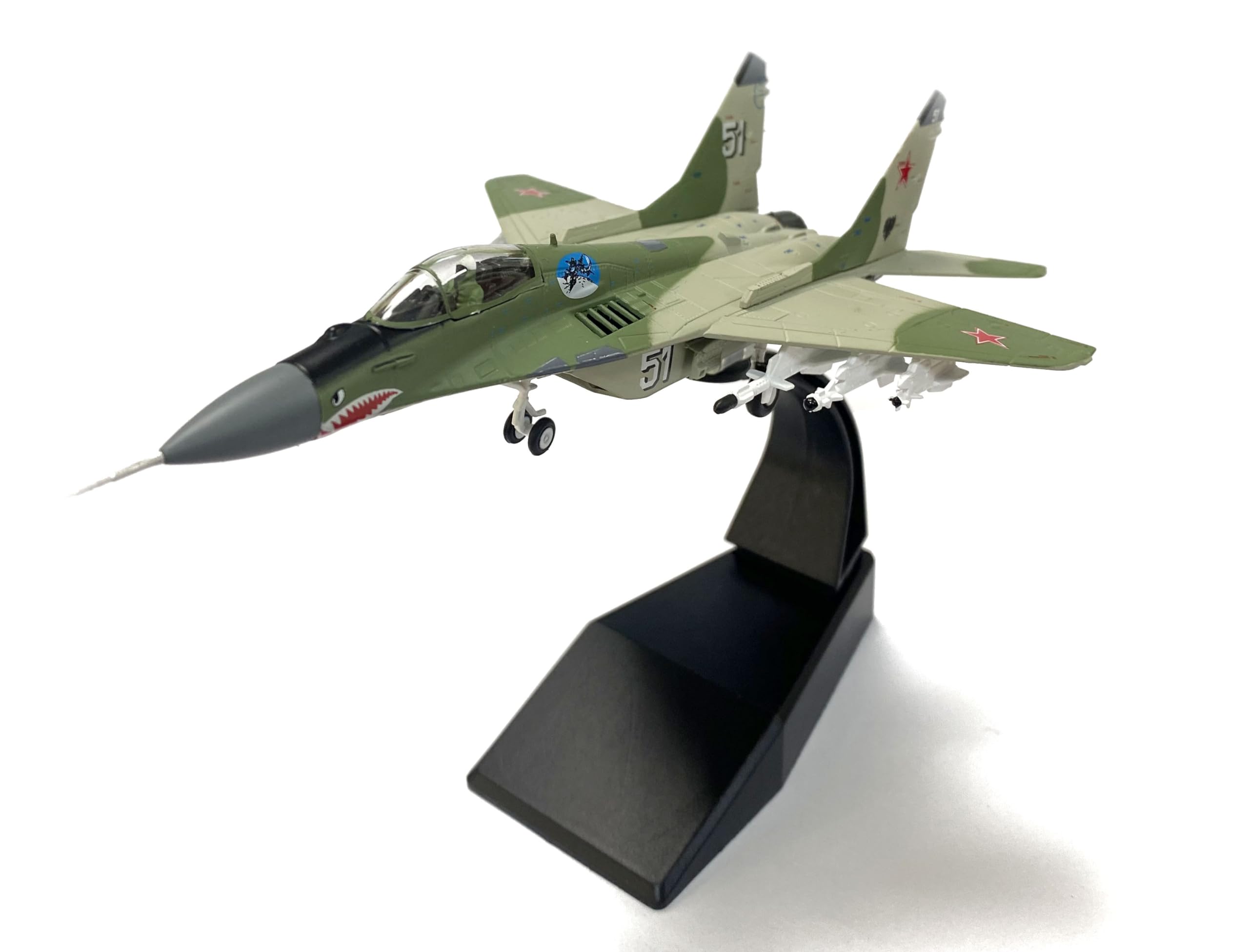 Amazon.co.jp: wltk MiG- 29 1/100 ダイキャスト航空機モデル (MiG-29