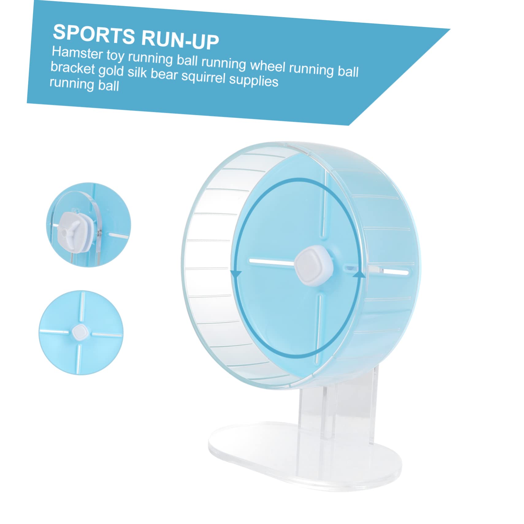 UPKOCH Roue De Course pour Hamster Roue Exercice Silencieuse Jouet Exercice pour Petits Animaux