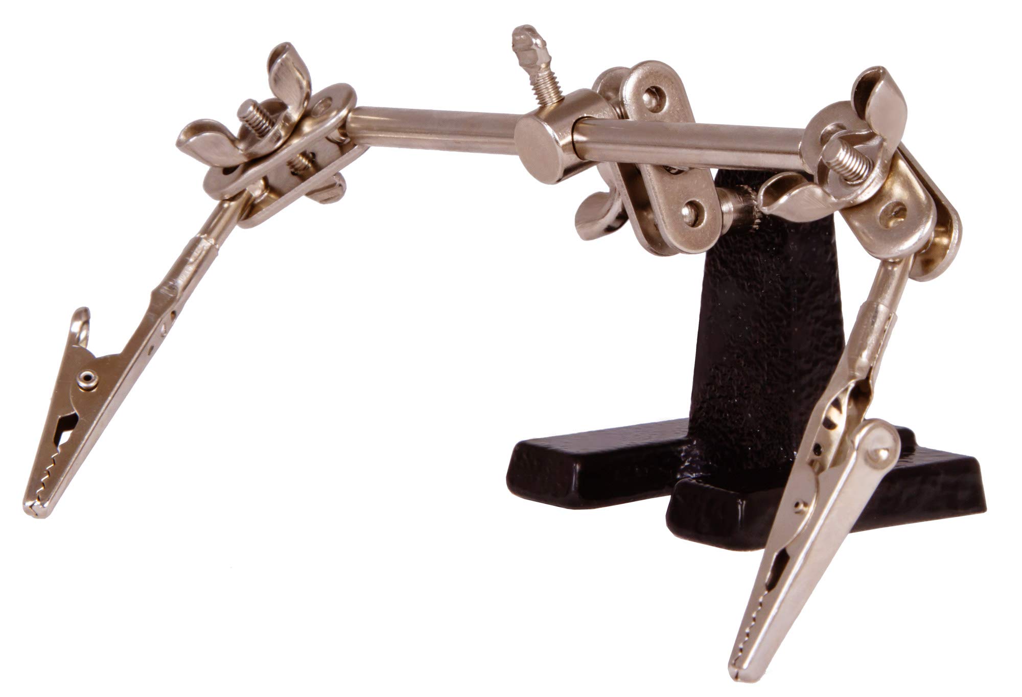 Terza Mano Levenhuk Zeno Refit ZF7 - Supporto Per Saldatura Con Morsetti A Coccodrillo E Base Stabile