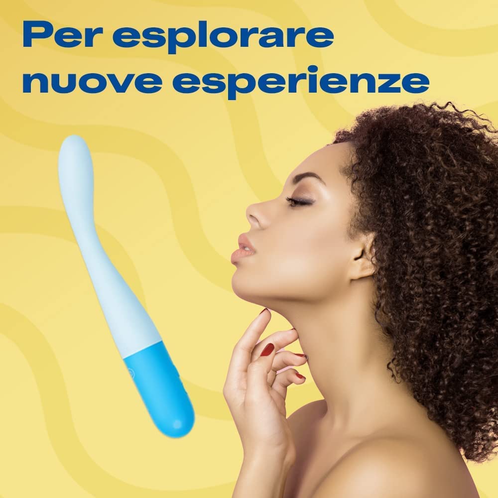 Durex Play Ice Breaker, Sex Toy, Vibratore Stimolante con Velocità Regolabile, Massaggiatore Per Sensazioni Intense, Waterproof