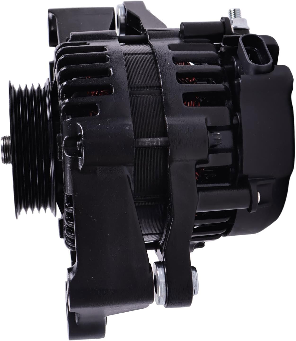HOLDWELL 12V 85A Alternator 8M6005723 8600766 compatible with Mercury Marine 200 HP EFI Verado V6 4 Stroke 3.4 Liter 8SI