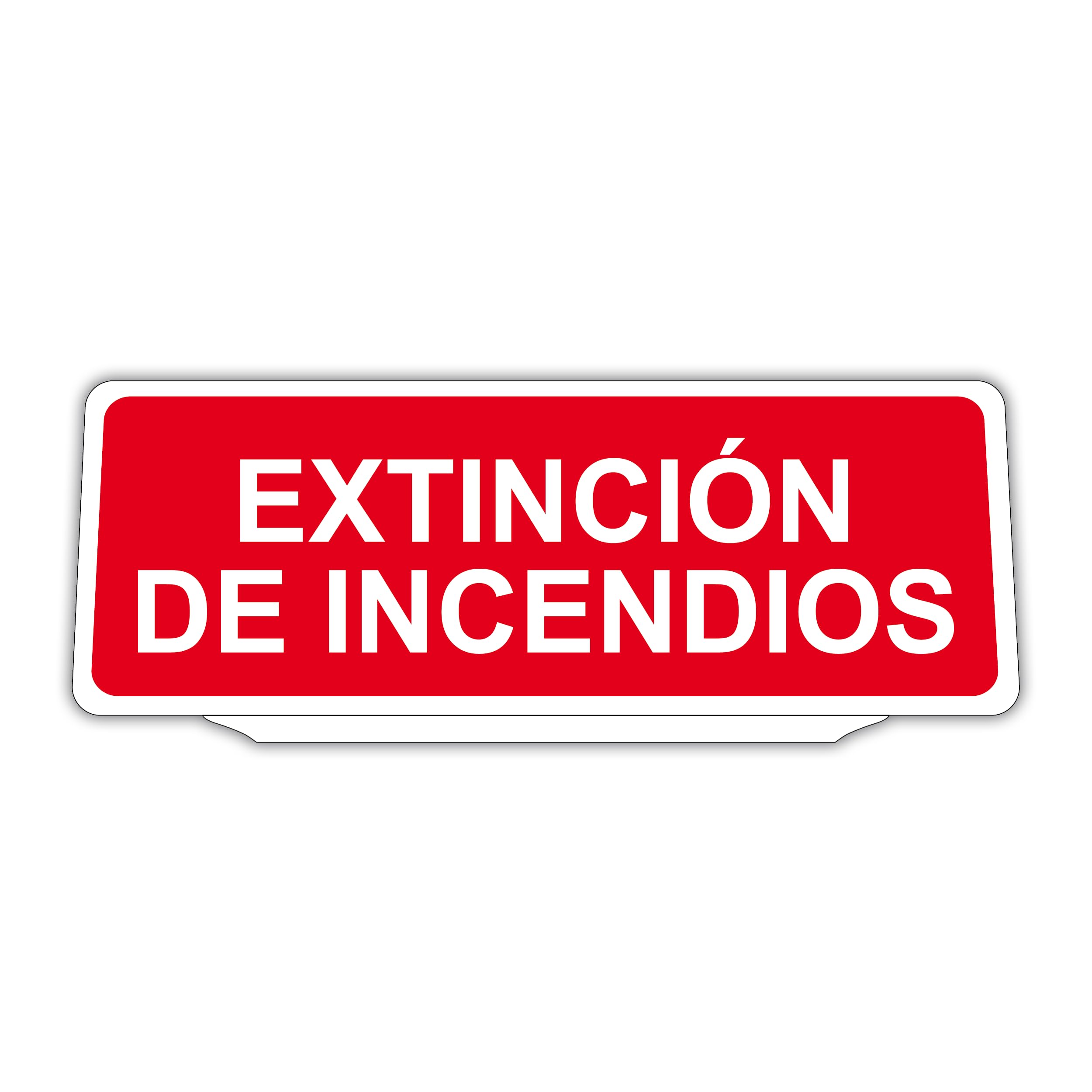 Support pare-soleil pour extinction incendie à clips réfléchissants - 6
