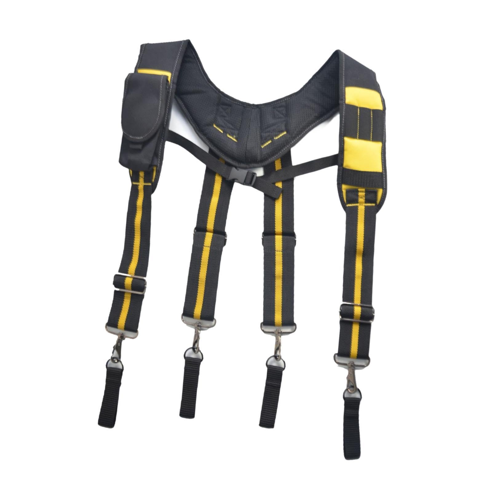 Tool Belt Suspender Heavy Duty Padded Tool Belt for Hiking Repairmen | Clothing Shoes & Accessories | Mens Accessories | Suspenders Braces-image-47